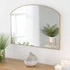 Contemporary mantle wall mirror.