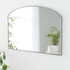 Contemporary mantle wall mirror.